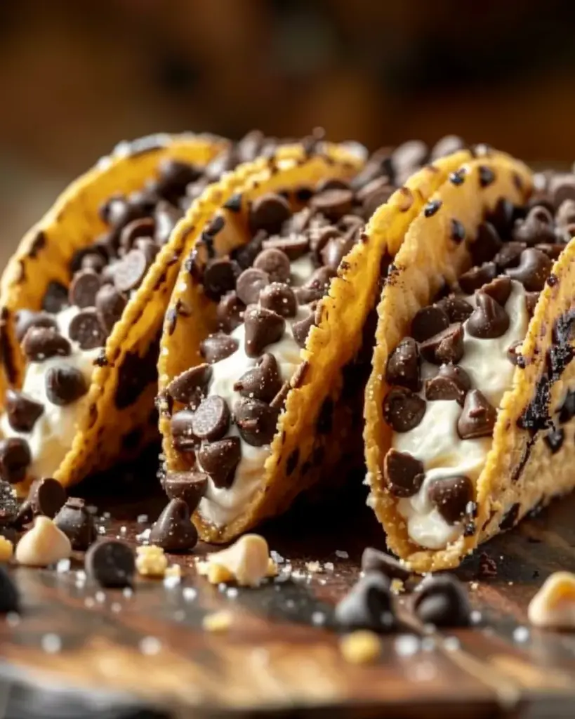 Cheesecake Cookie Dough Tacos
