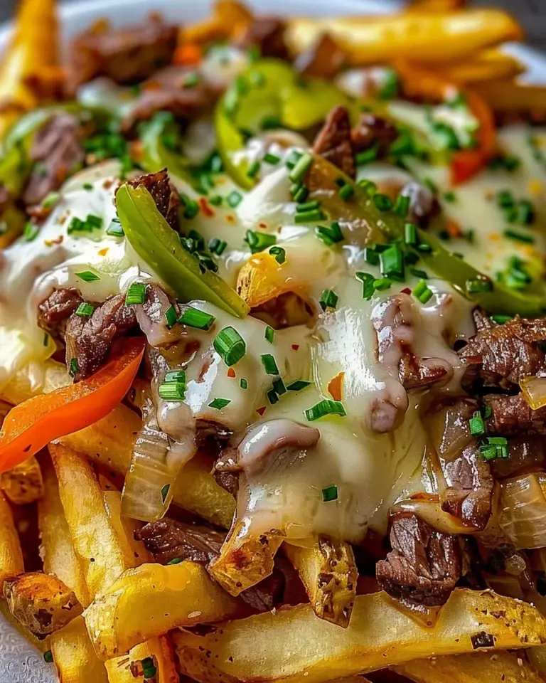 Philly Steak Cheese Fries