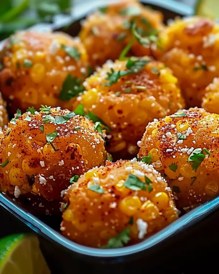 Spicy Mexican Corn Bites
