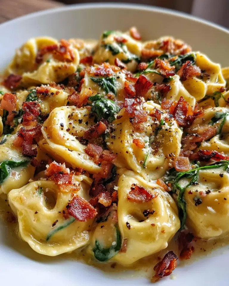Indulgent Bacon Cream Cheese Tortellini Recipe to Wow You