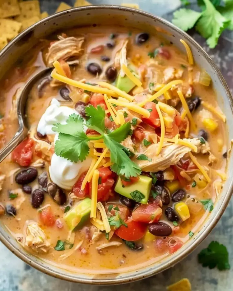 easy Chicken Taco Soup