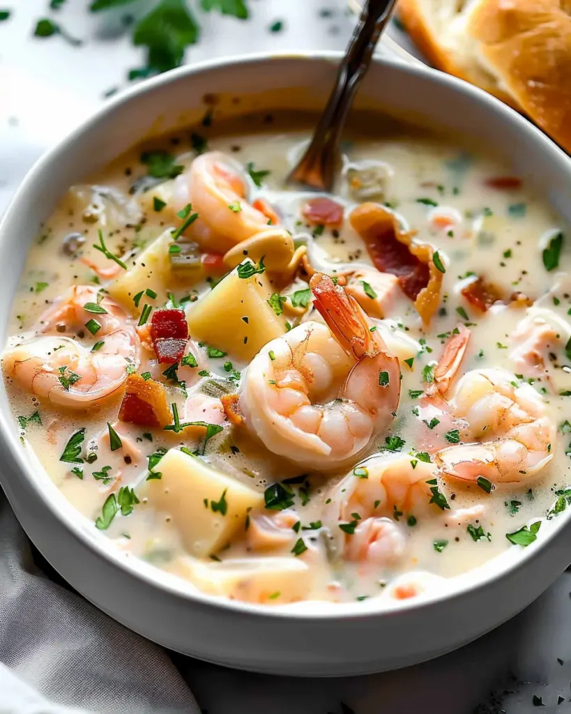 The Best Creamy Seafood Chowder
