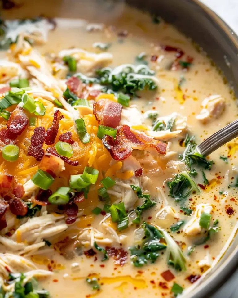 SLOW COOKER CRACK CHICKEN SOUP