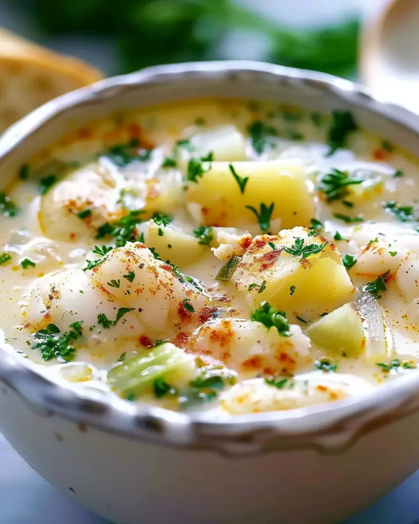 Creamy New England Fish Chowder