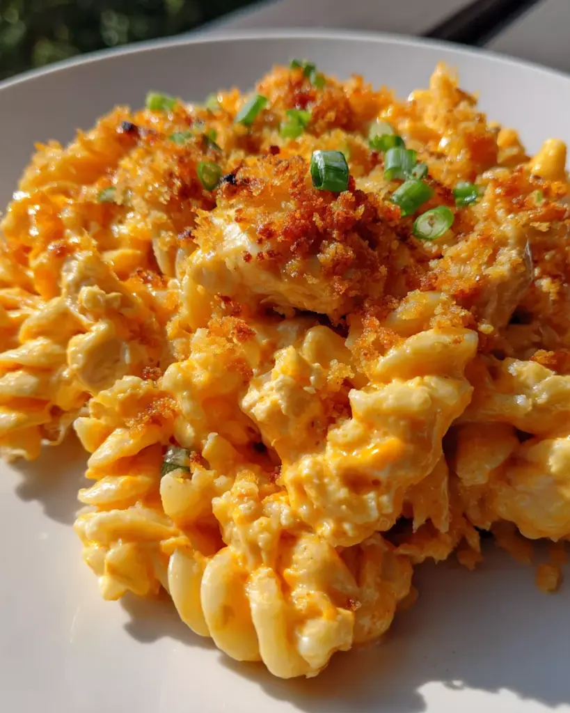 Irresistible Buffalo Chicken Mac and Cheese Recipe
