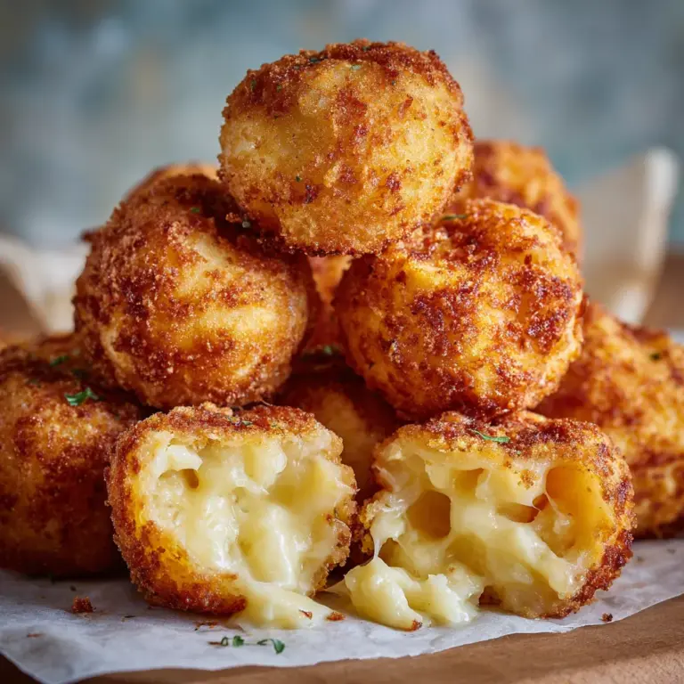 Mashed Potato Cheese Puffs