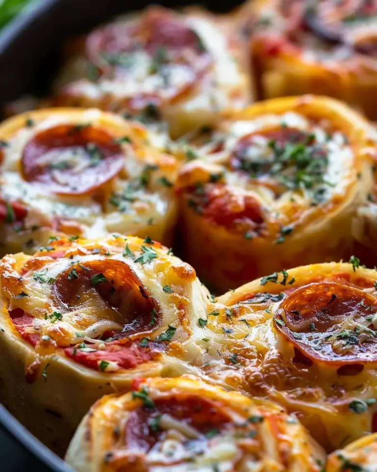 Cheesy Pepperoni Pizza Roll-Ups with Low-Carb Tortillas