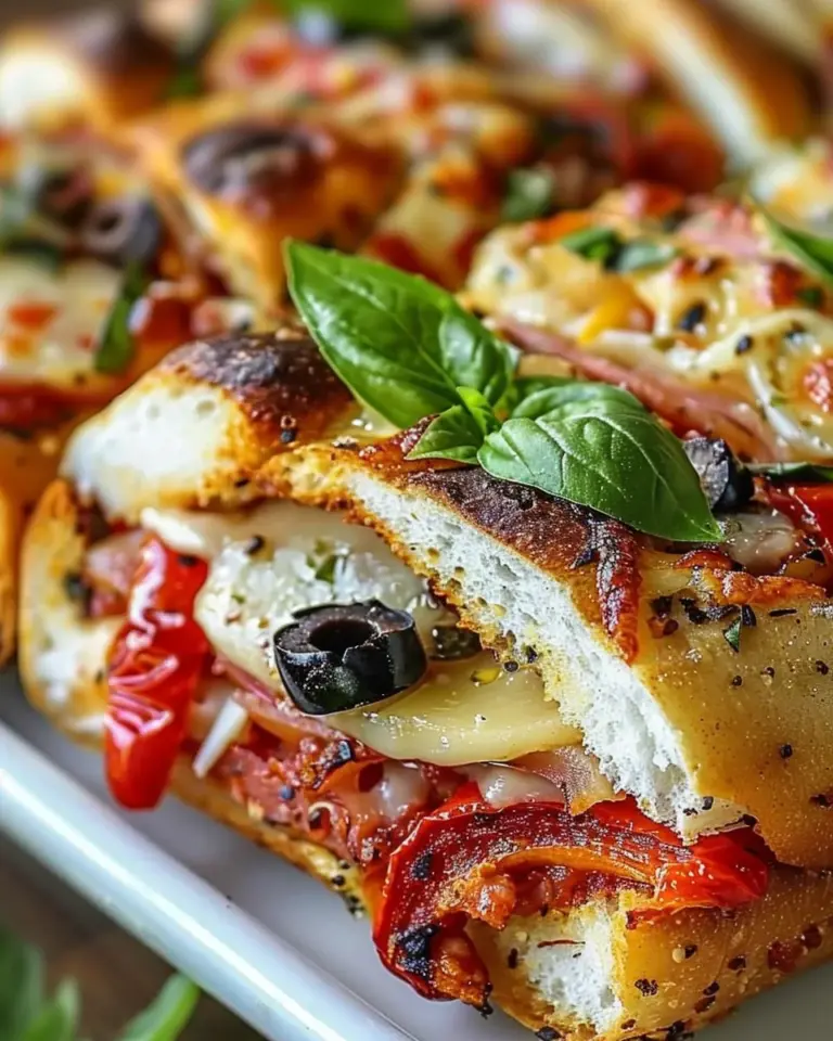 Baked Italian Grinder Sandwiches