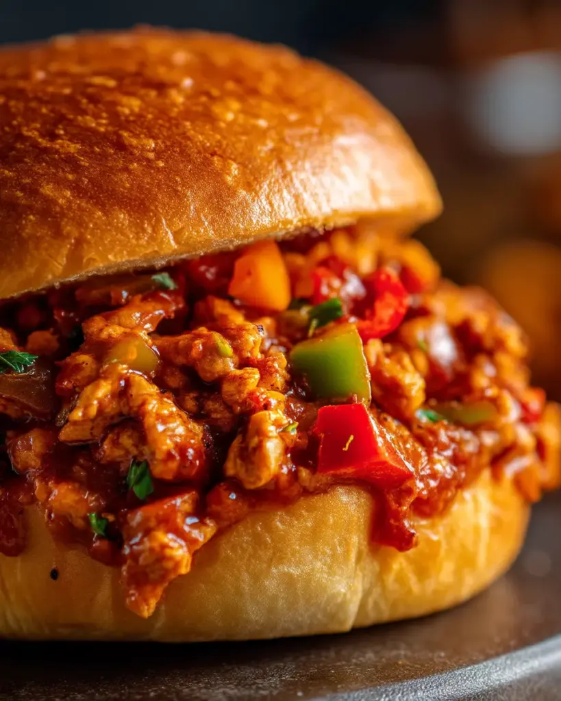 Cajun Chicken Sloppy Joes