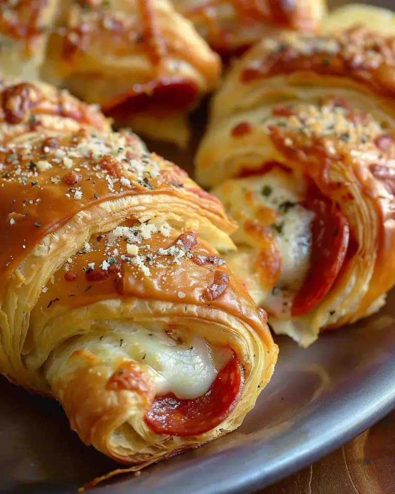 Mozzarella Pepperoni Croissant