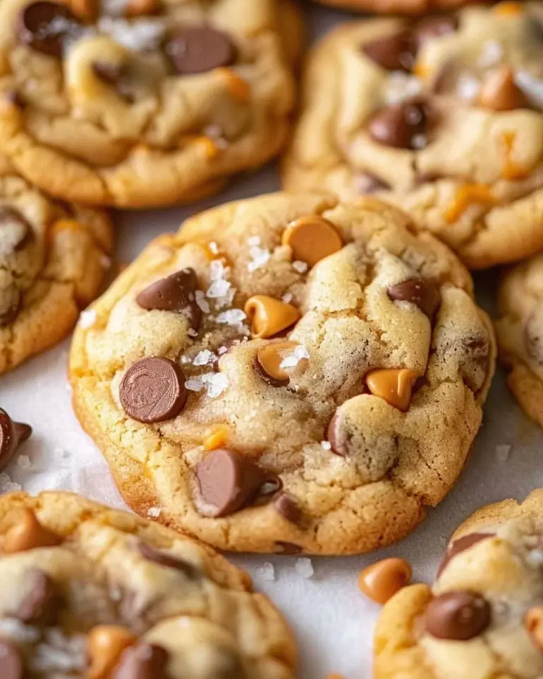 sea salt Butterscotch Chocolate Chip Cookies