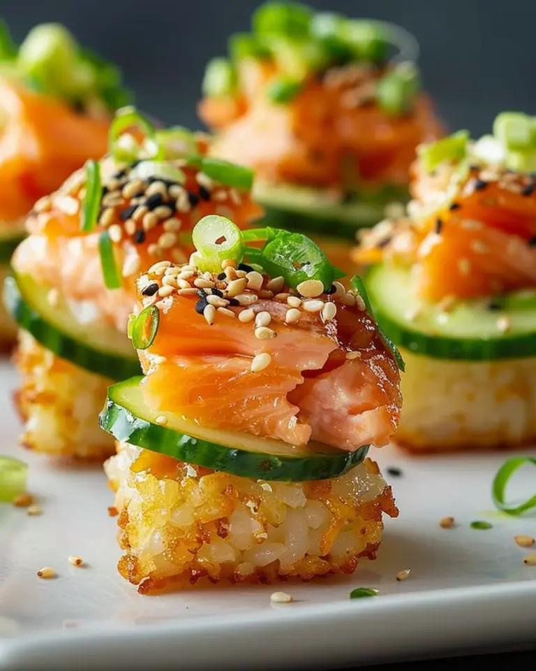 Crispy Rice Salmon