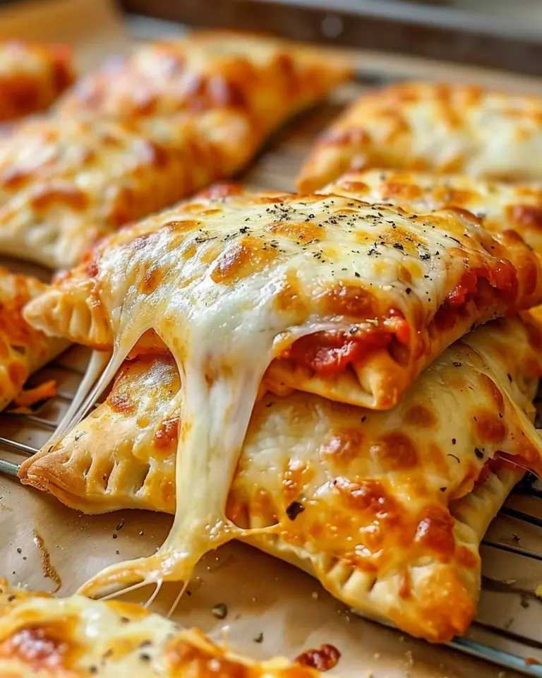 Cheesy Pizza Pockets