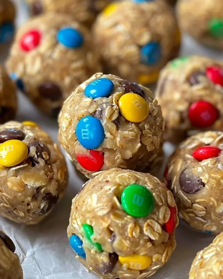 Monster Cookie Energy Balls