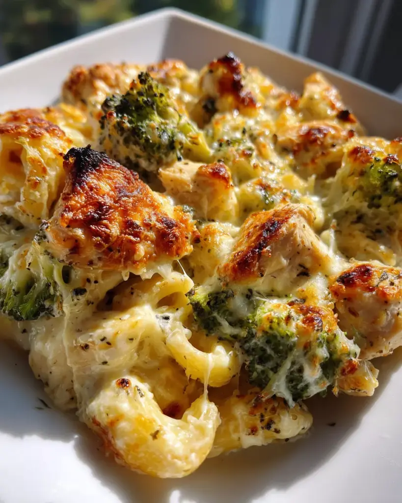 hicken and broccoli alfredo bake 3
