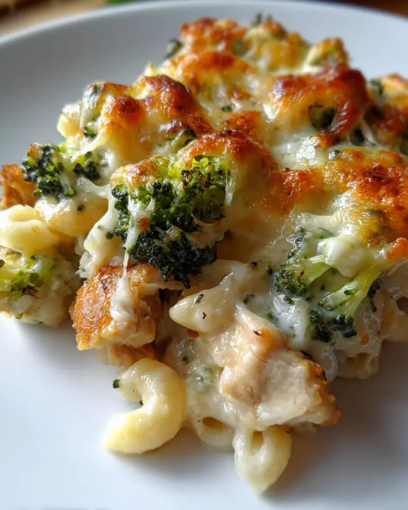 hicken and broccoli alfredo bake 4