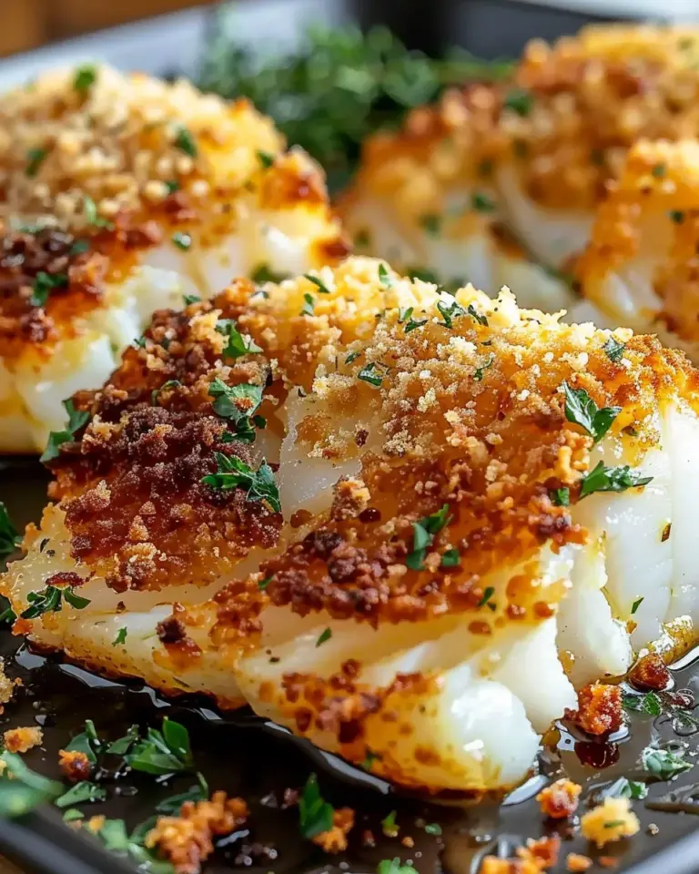 Crispy Air Fryer Parmesan Crusted Cod