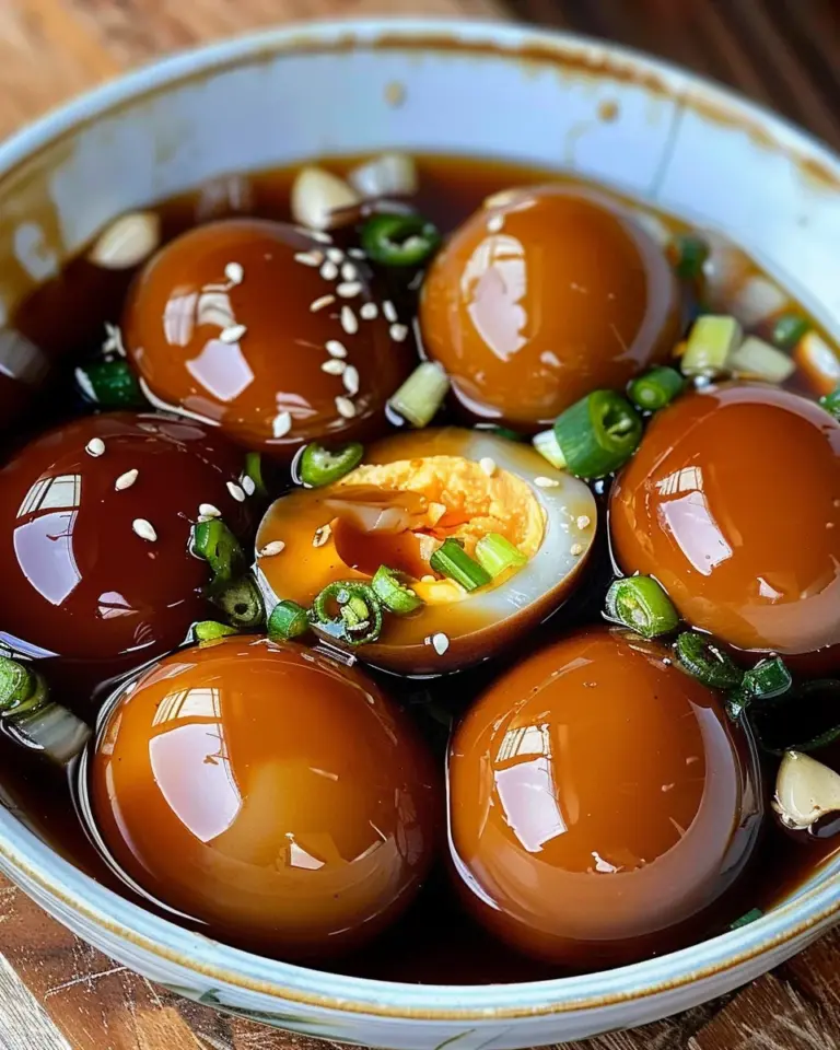 Soy Sauce Eggs – Marinated with Cola
