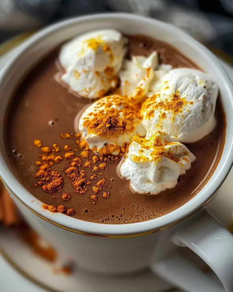 Spiced Hot Cocoa Anti-Inflammatory Drink