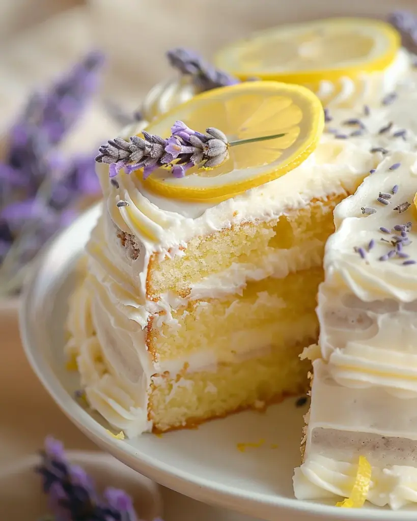 Lemon Lavender Cake
