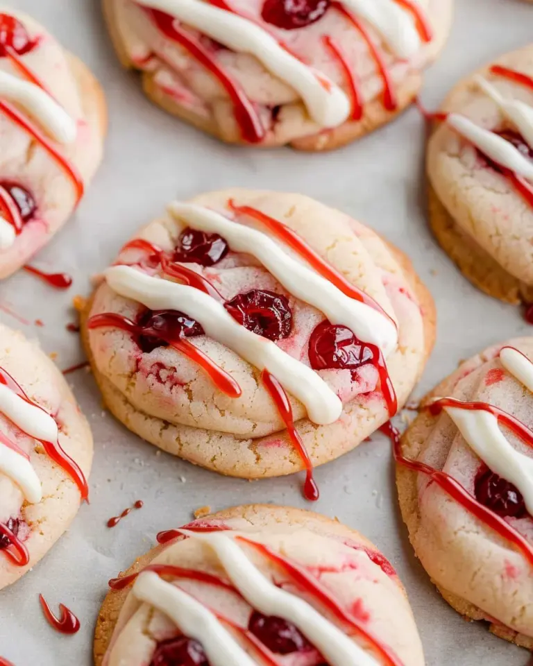 Cherry Almond Cookies