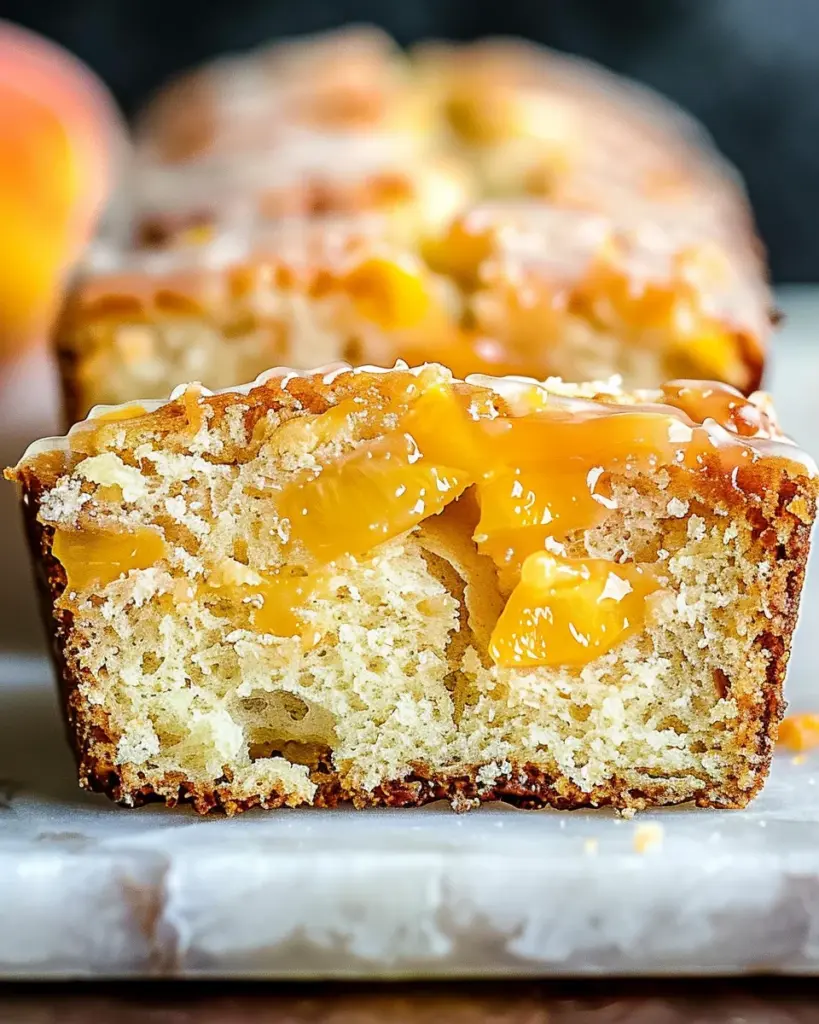 Heavenly Peach Bread