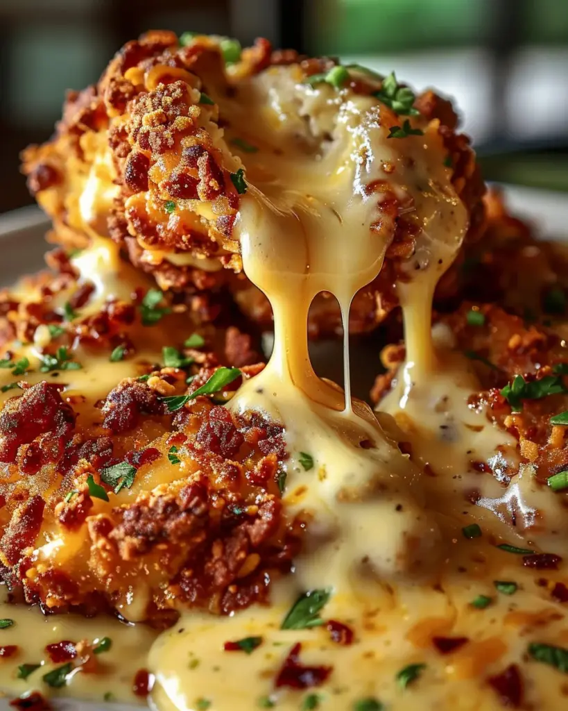 Savory Pretzel Chicken Mustard Cheddar