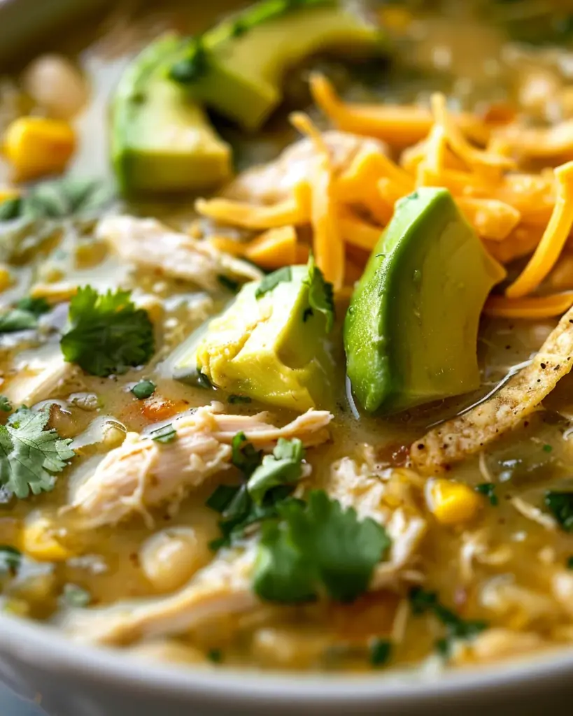 Green Enchilada Chicken Soup Recipe
