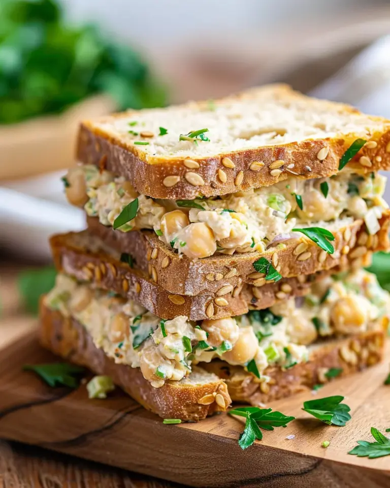 Chickpea Salad Sandwich
