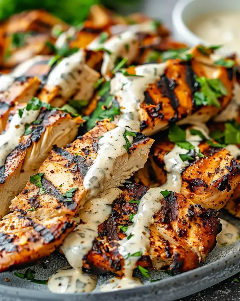 Delicious and Juicy Chicken Shawarma with Garlic Sauce Recipe