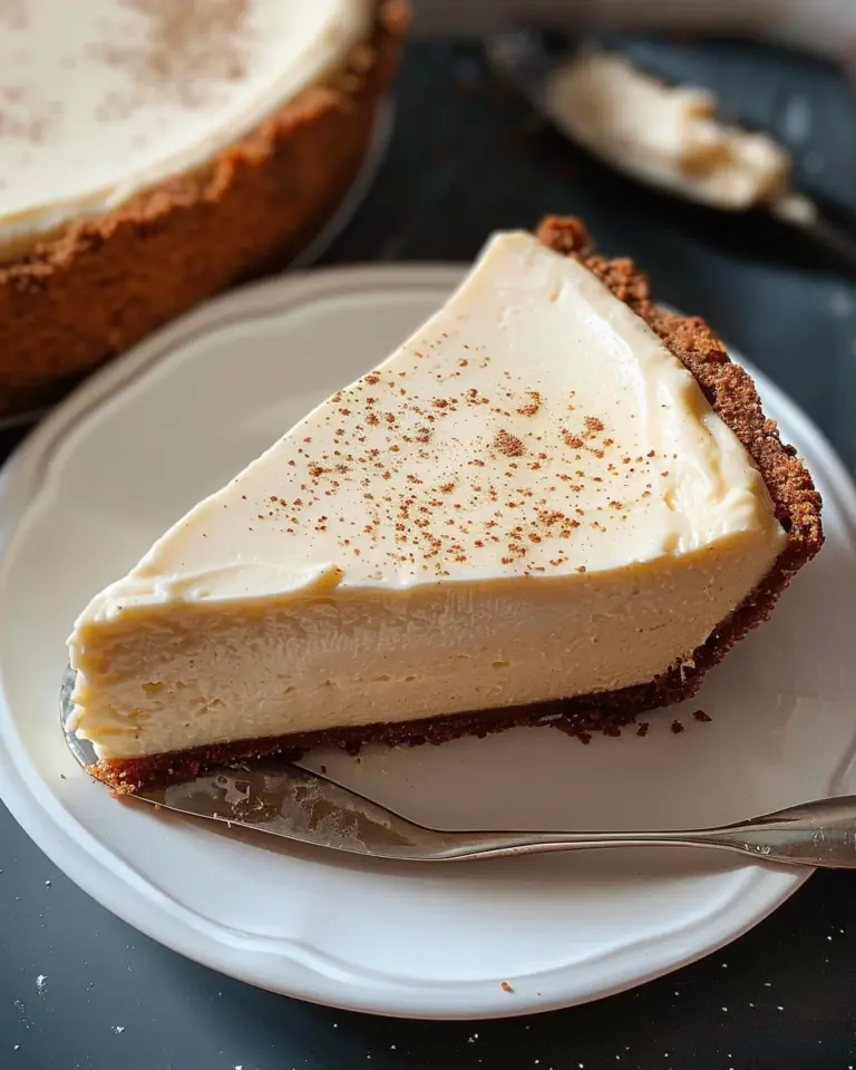Philadelphia Eggnog Cheesecake with Gingersnap Crust