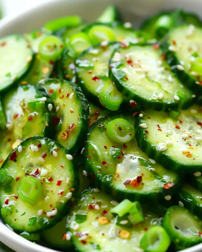 Easy Korean Cucumber Salad Recipe