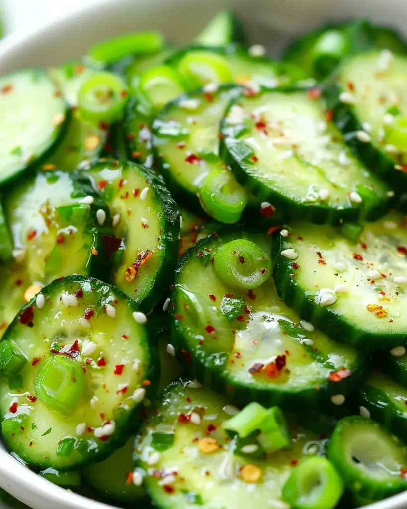 Easy Korean Cucumber Salad Recipe