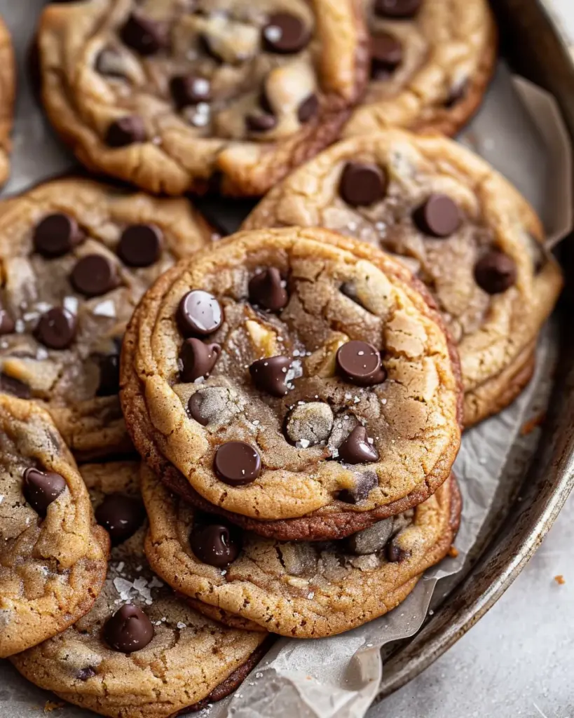 Soft and Chewy Banana Chocolate Chip Cookies