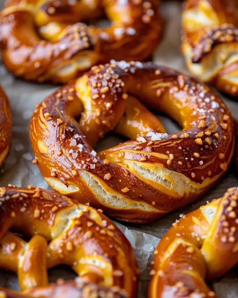 Bavarian Soft Pretzels