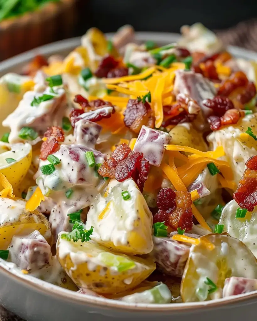 Steakhouse Potato Salad: A Creamy, Flavor-Packed Side Dish