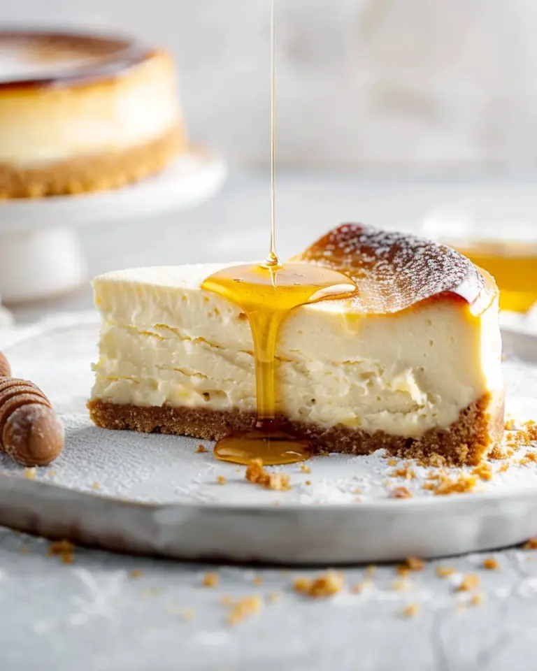 Salted Honey Cheesecake