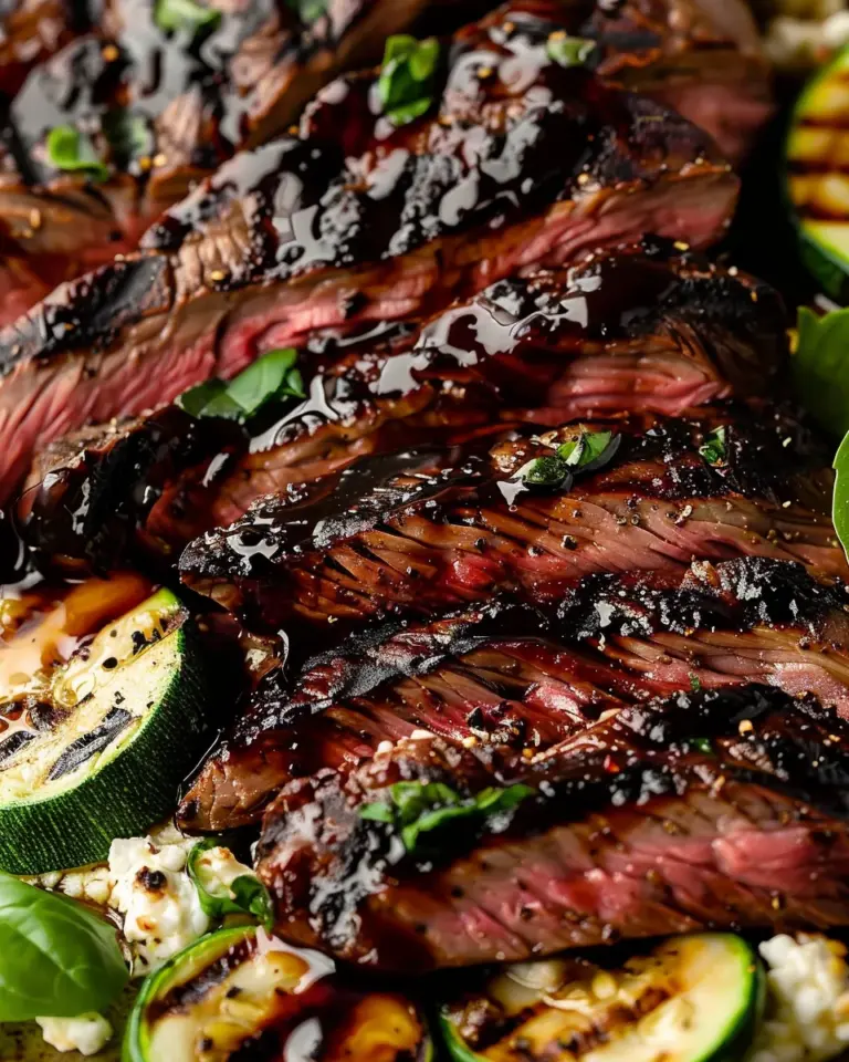 Balsamic Flank Steak