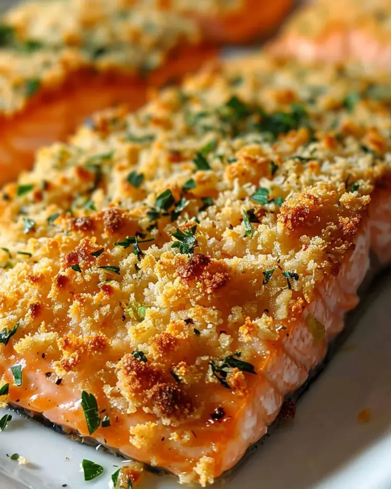Crispy Parmesan Crusted Baked Salmon: 1 amazing dish