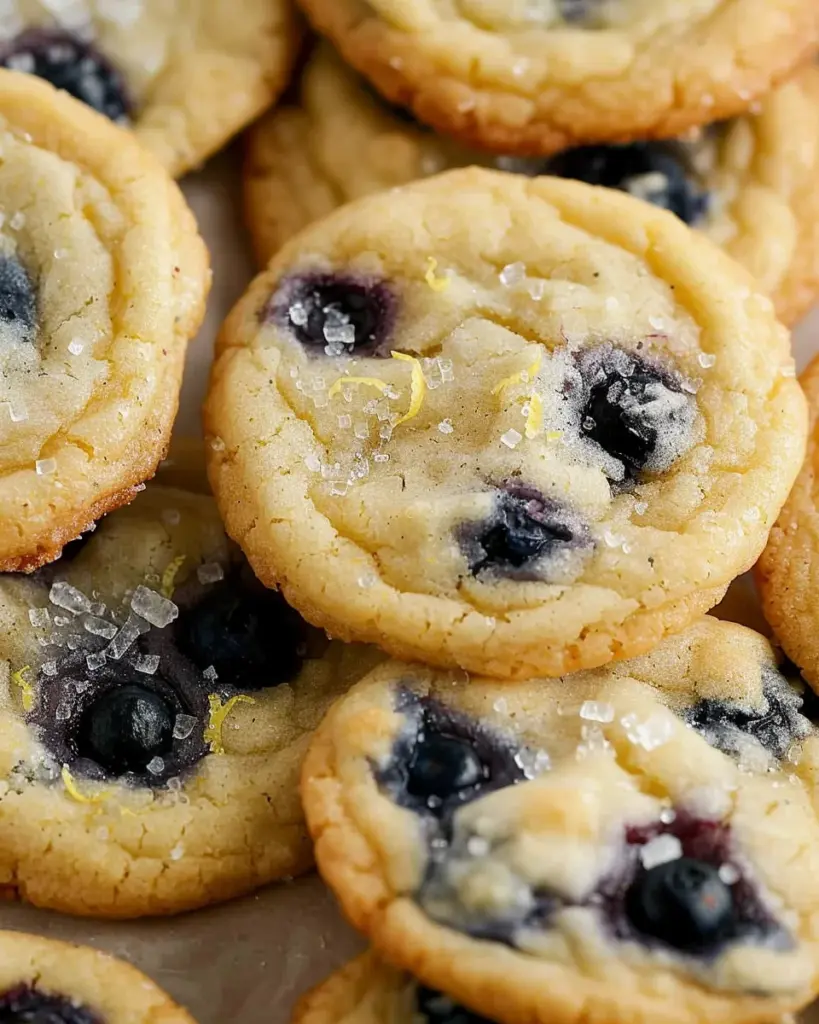 Lemon Blueberry Cookies Recipe