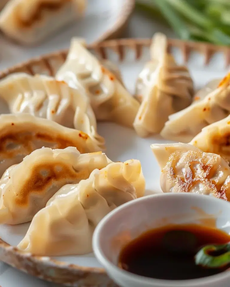 Kimchi Mandu (Korean Kimchi Dumplings)