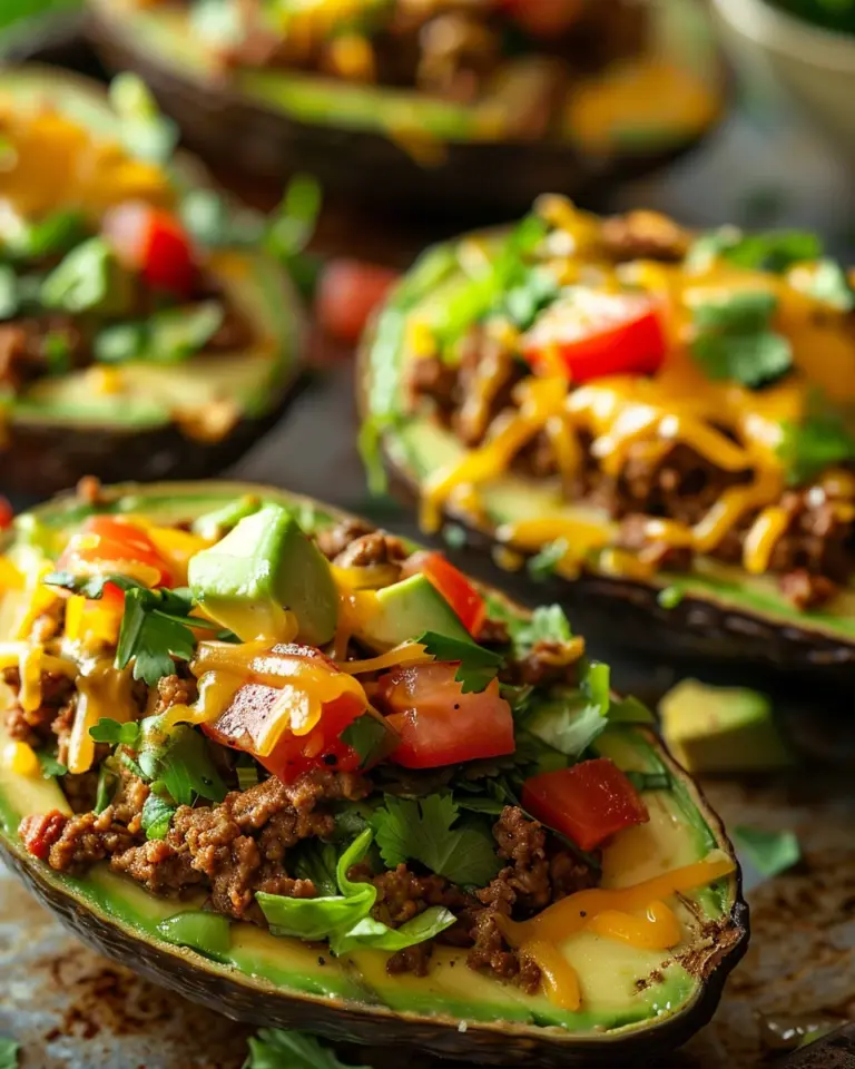 Taco Stuffed Avocados