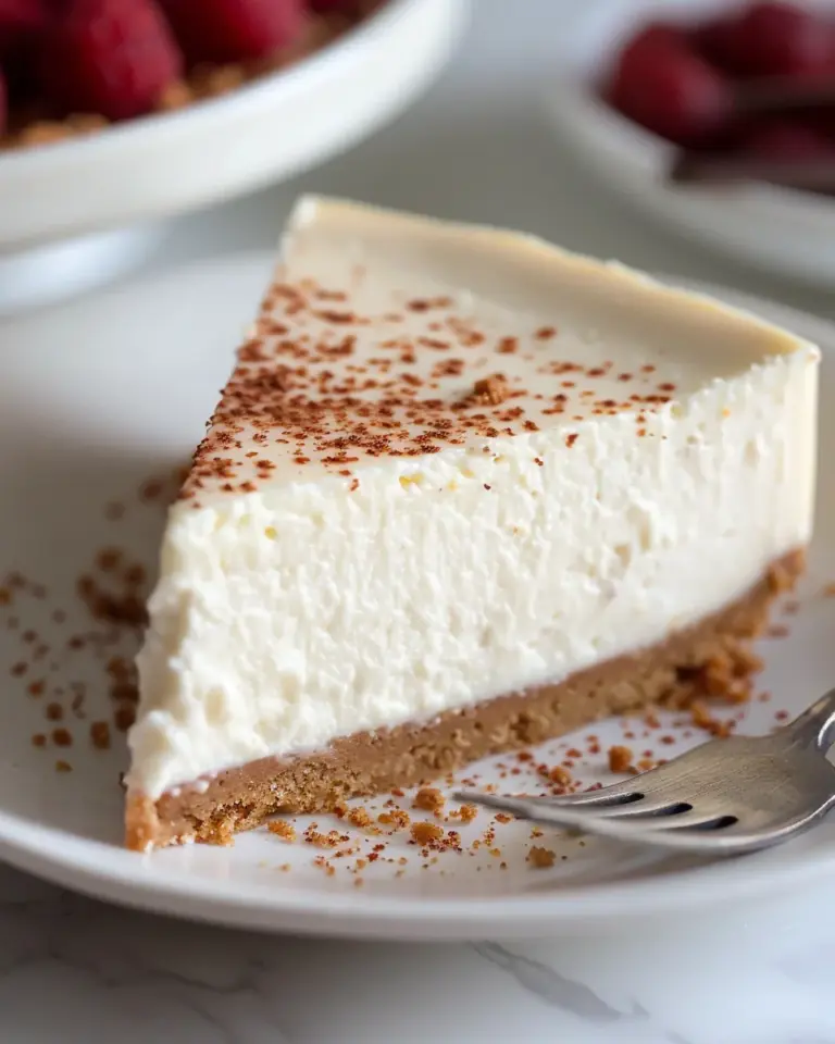 Easy Vanilla Bean White Chocolate Mousse Cheesecake