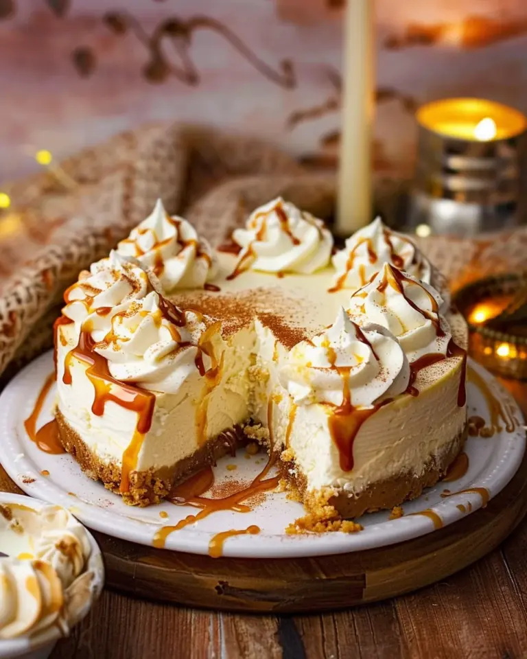 Butterbeer cheesecake