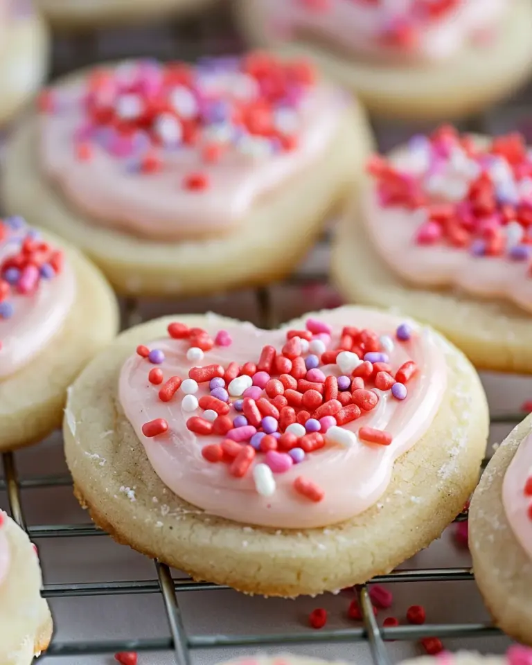 Valentine’s Day Sugar Cookies