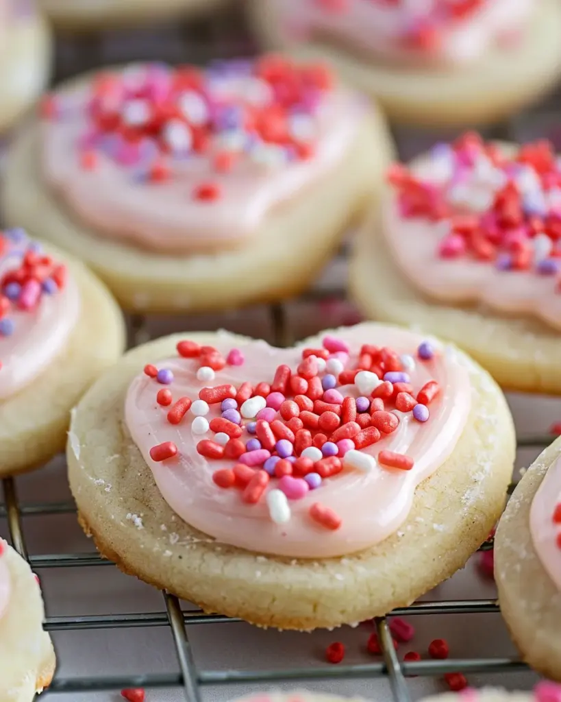 Valentine’s Day Sugar Cookies