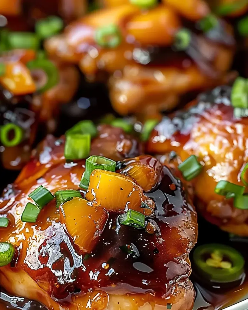 Jalapeño Peach Glazed Chicken Recipe