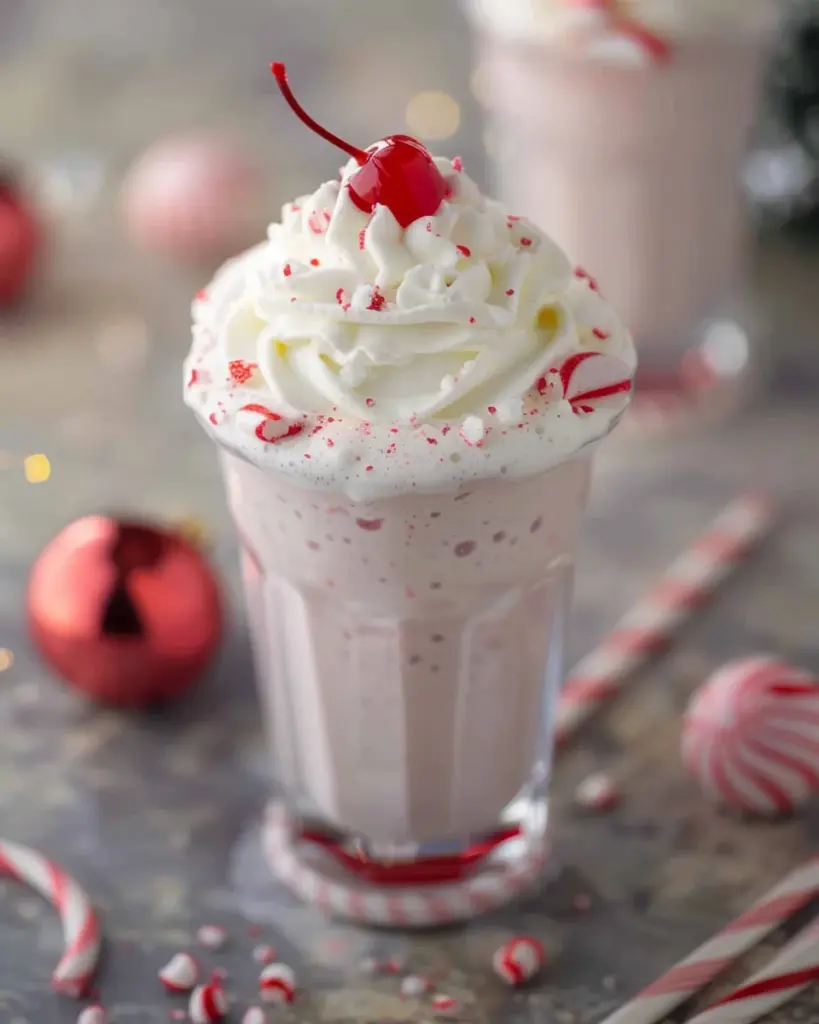 Chick Fil A Peppermint Milkshake