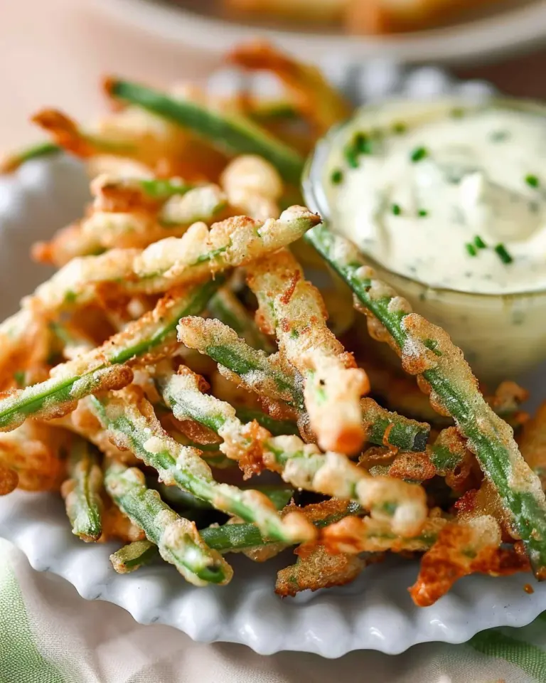 Beer Battered Fried Green Beans
