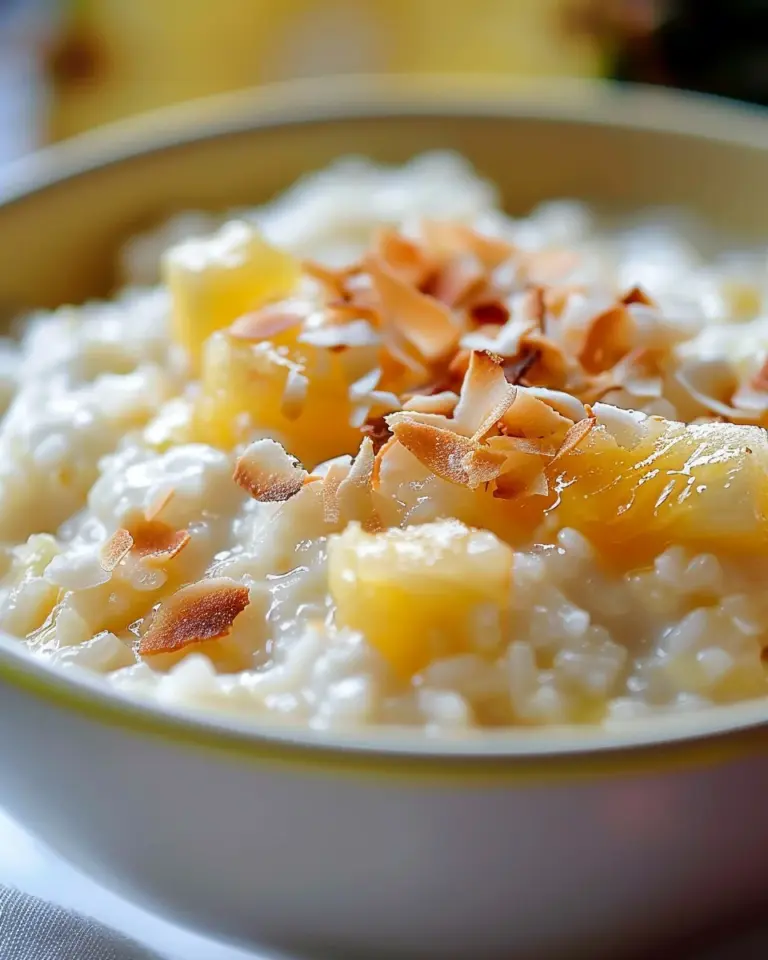 Hawaiian Rice Pudding